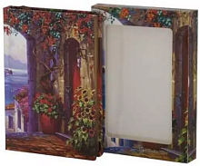 Блокнот ЛК А5 в коробке, кожзаменитель WB-5357