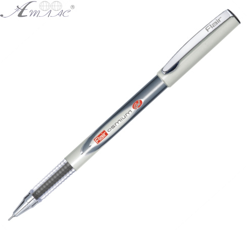 Ручка гелевая Flair Osmium Gel черная 876 Ручка гелевая Flair Osmium Gel черная 876