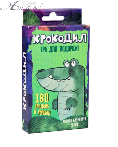 Игра Настольная Крокодил  15 х 8 х 2 см  30557 фото 2