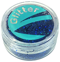 Блестки (Глиттер) большие Голографические Атлас 3 гр - Синий AS-2460