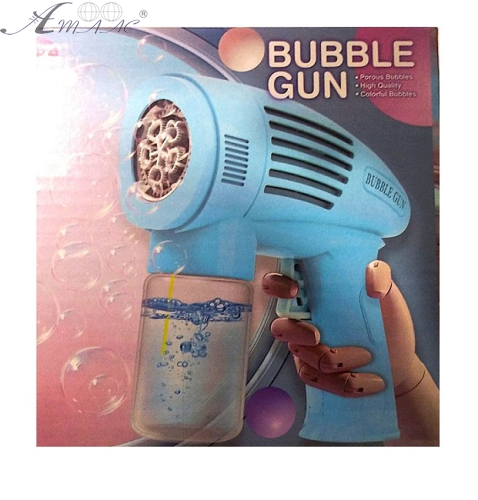 Іграшка Пістолет Bubbles Gun Блакитний для пускання мильних бульбашок  BL354