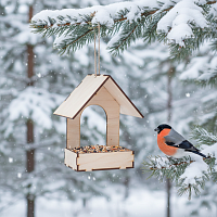 Годівничка № 1 маленька, до стіни 16 х 10 х 21 см AS-4273, F-0230