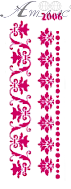 Трафарет для декора мягкий, самоклеящийся № 2006 ТМ-2006