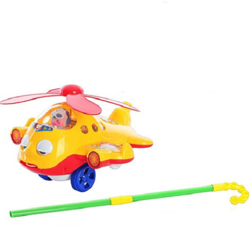 Игрушка Каталка Вертолет пластик 22 см  117136   фото 2