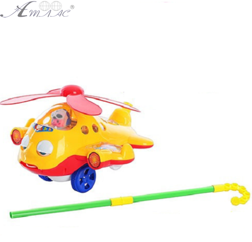 Іграшка Каталка Вертоліт пластик 22 см  117136 фото 2
