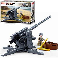 Игрушка Конструктор Sluban Армия Военная  Пушка 115 деталей  M38-B0852