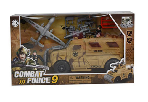 Игрушка Набор Комбат с машиной и солдатами  C3109-12 фото 2