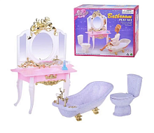 Лялькові меблі набір Gloria Ванна кімната 2316