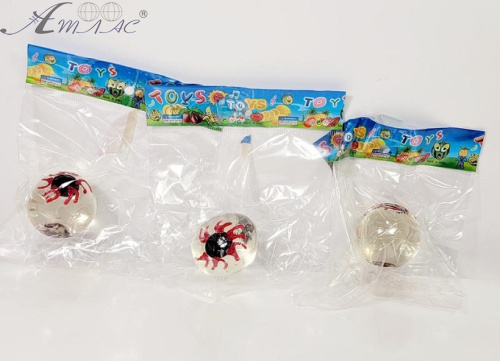 Іграшка силіконова антистрес Око 3см в пакете 14406 фото 2 Іграшка силіконова антистрес Око 3см в пакете 14406 фото 2