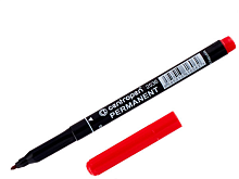 Маркер Centropen перманентний червоний  2536/02