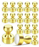 Магніт неодимовий пішак метал 12х16мм Жовта 1шт  06469