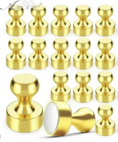 Магніт неодимовий пішак метал 12х16мм Жовта 1шт 06469 Магніт неодимовий пішак метал 12х16мм Жовта 1шт 06469