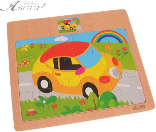 Іграшка Пазл тваринні, транспорт 17 х 15см  1090 фото 2