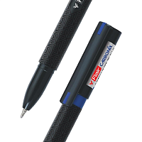 Ручка шариковая Flair Carbonix карбон Синяя  1364