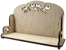 Меблі для ляльок типу Барбі - Поличка під Мікрохвильовку 7.2 х 19 х 12 см AS-4015, F-0203