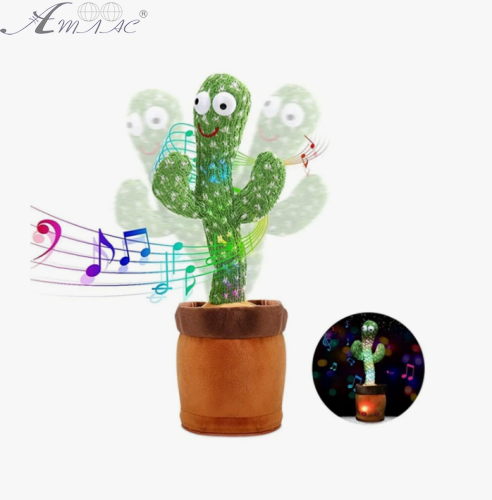 Іграшка Кактус Танцюючий повторяшка 32 см у коробці  11186