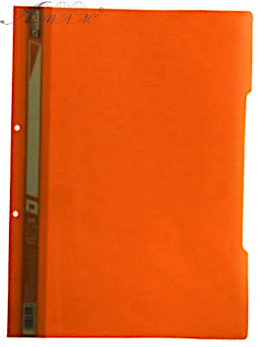 Скоросшиватель Datum пластиковый А4 оранжевый D214\D2110 232200