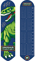 Закладка пластиковая 2D Динозавр 1В 19 * 4,5 см 705824