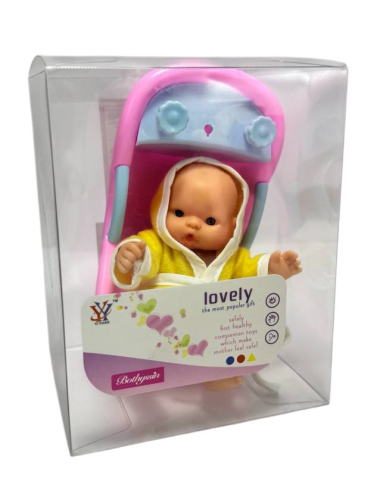 Игрушка Пупс резиновый 10см в ванне  16262 фото 2