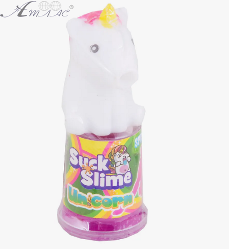 Іграшка Слайм Єдиноріг 8,5 см у банку  ZN-7501 фото 2