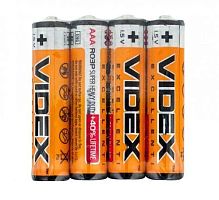 Батарейка пальчикова AAA LR03 Videx Excellent 11.2026р  07945