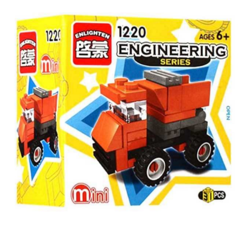 Конструктор Engineering Самосвал 31 деталь 1220
