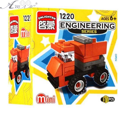 Конструктор Engineering Самоскид 31 деталь  1220