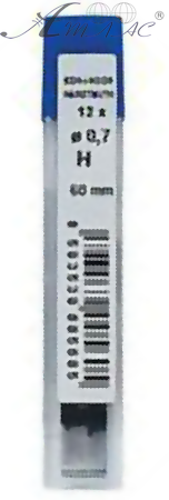 Грифель для механічних олівців "K-I-N" 0,7 мм Н  4162.Н