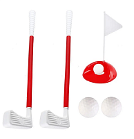 Игрушка Гольф детский 6 предметов в сетке  118/1