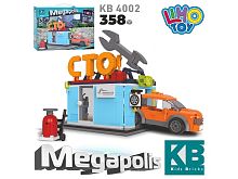 Конструктор Limo Toy Megapolis, СТО 358 деталей КВ 4002