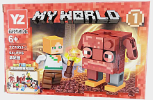 Іграшка Конструктор My world ДІД 1 54 деталі  YZ7053-1