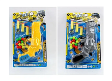 Игрушка Пистолет + поролоновые пули с присосками  038-А1-А2