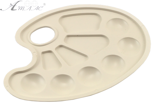 Палітра овальна № 3  23 х 17,5 см  AS-0017