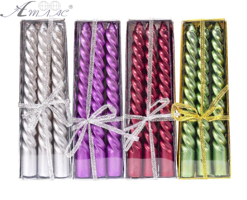 Свечи Металлик набор, 3 шт свечи в коробке 00948 Свечи Металлик набор, 3 шт свечи в коробке 00948