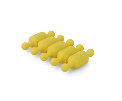 Магнит неодимовый Пешка для доски 12х20мм 1шт Желтый  17007 фото 2