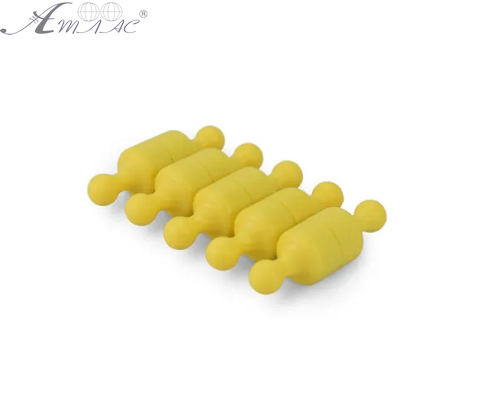 Магніт неодимовий Пішак для дошки 12х20мм 1шт Жовтий  17007 фото 2