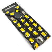 Підтяжки Пивні келихи на дорослого для любителів пива  12536