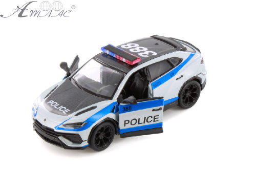 Машинка Kinsmart Lamborghini Urus Performante Police метал інерційна  KT5447WPR фото 3