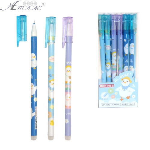 Ручка Пиши-Стирай Duck 0,38 мм Синя MP-2340