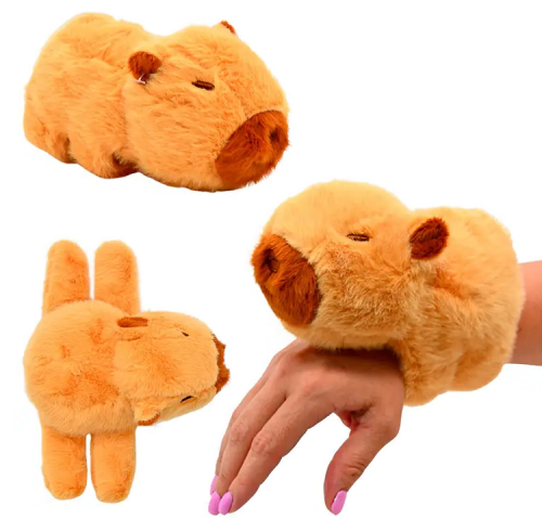 Игрушка мягкая Capybara - браслет 22х10х9 см  M17946