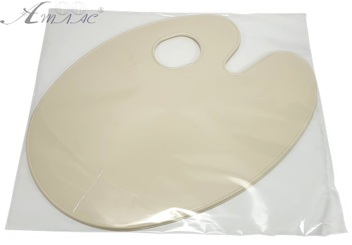 Палітра овальна № 7 без лунок 295 х 215 мм  AS-0224 фото 2