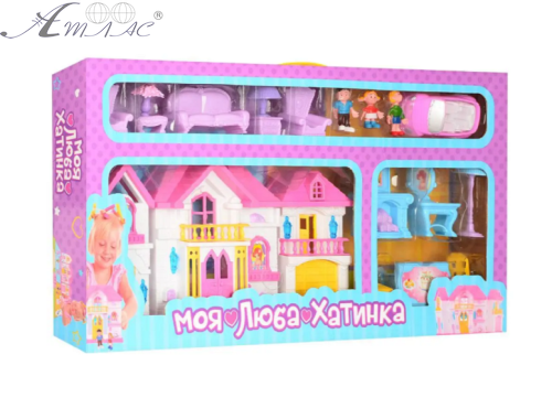Іграшка Будиночок Моя люба хатинка  WD-922A-B-E