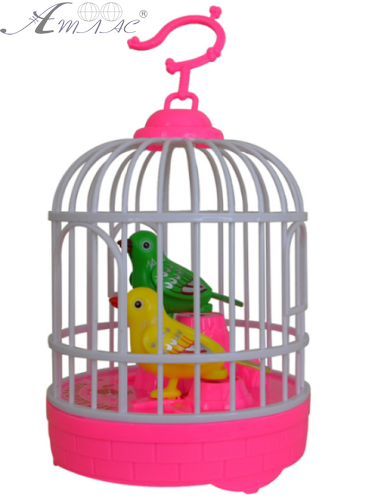 Іграшка Клітина з пташками звук 13 см у пакеті  8190-1