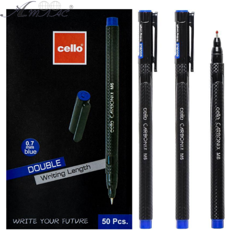 Ручка кулькова Cello СARBONIX синя 0,7мм 12410 Ручка кулькова Cello СARBONIX синя 0,7мм 12410