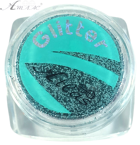 Блискітки (Гліттер) дрібні Атлас 2 гр - Морська хвиля AS-2308