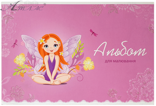 Альбом для малювання Школярик 8 аркушів Феї РВ-А4-008-104 фото 2