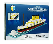 Конструктор Корабль Титаник 2060 деталей 49см  2287