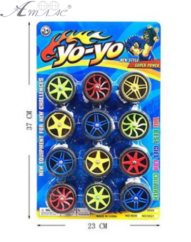 Игрушка Йо-йо Колесо в ассортименте d=5 см 0843 фото 2 Игрушка Йо-йо Колесо в ассортименте d=5 см 0843 фото 2