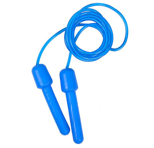 Скакалка пластиковая цветная длинна 2,75 м  17531 фото 2