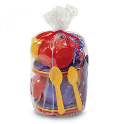 Игрушка Набор  Посудки Юника для чаепития 18 предметов  16856 фото 2